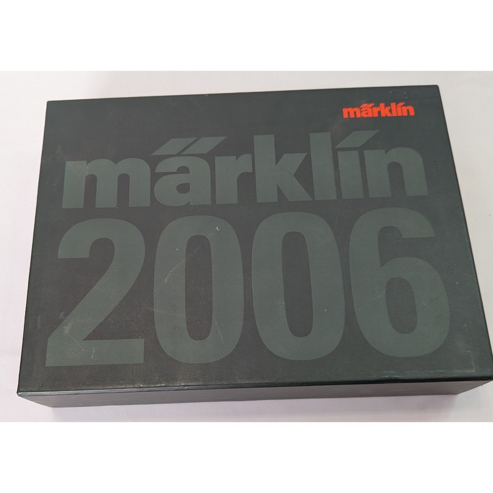 Marklin Presentation Book Set 2006 HO Z 1 Scale Trains Black Slipcase Excellent